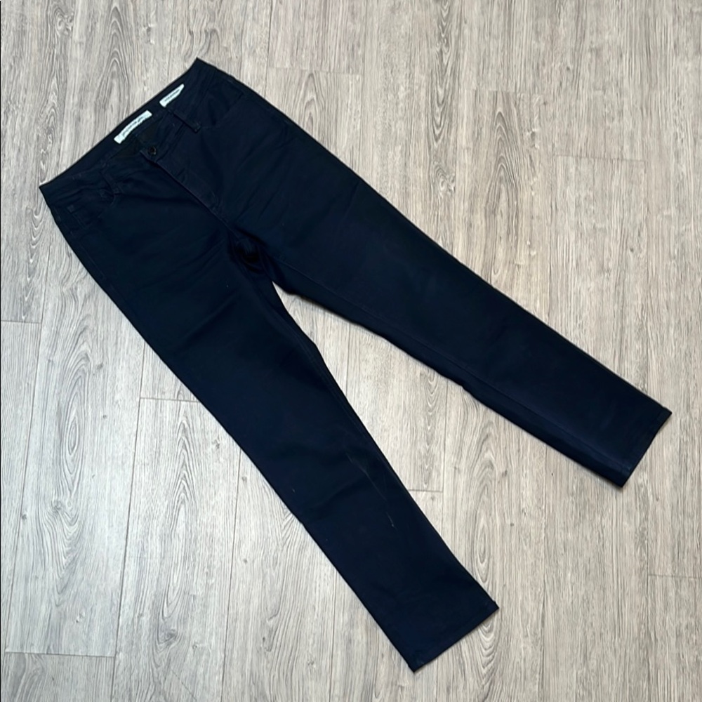 Jones New York Black Straight Leg Jeans